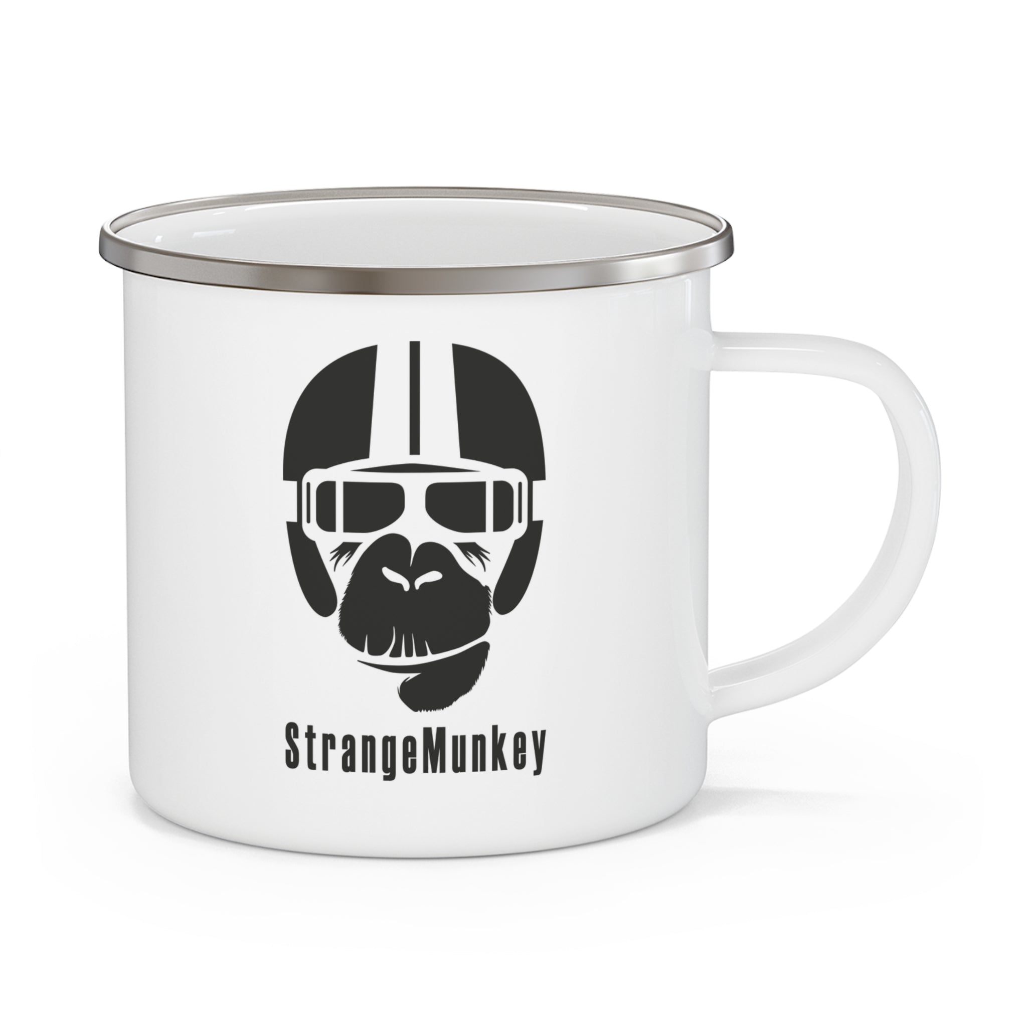 StrangeMunkey Enamel Workshop Mug