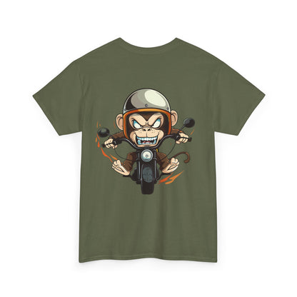 MunkeyRides5 Unisex Heavy Cotton Tee