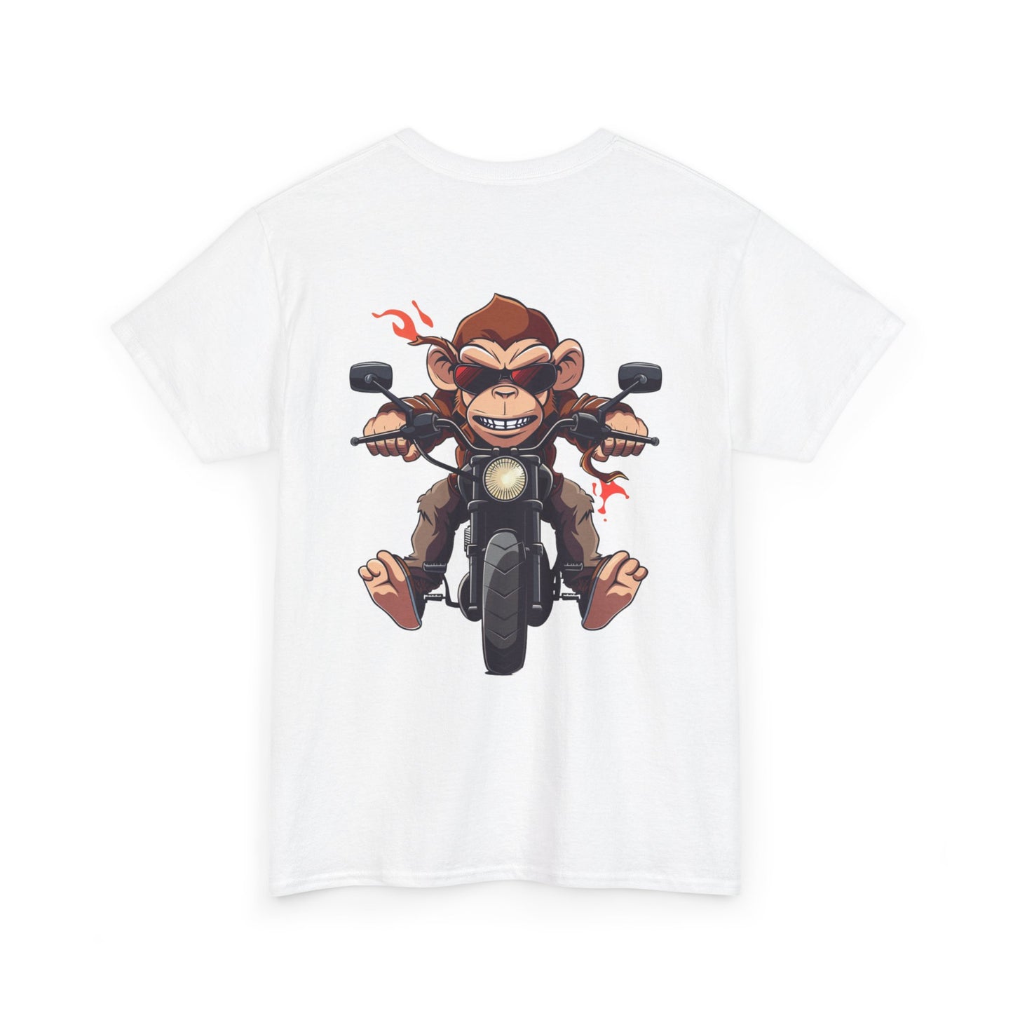 MunkeyRides6 Unisex Heavy Cotton Tee