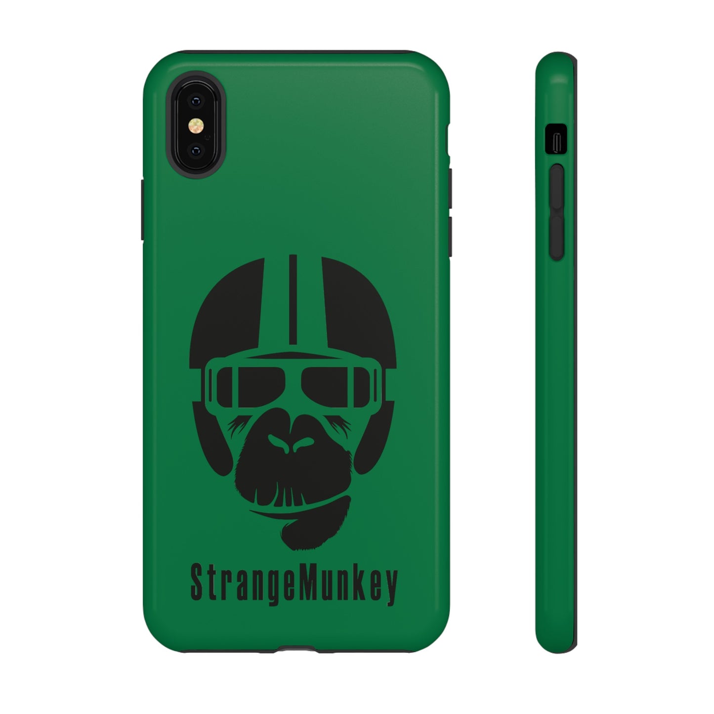 StrangeMunkey Tough Phone Case - DARK GREEN