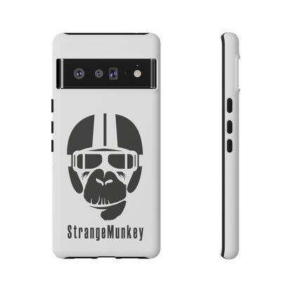 StrangeMunkey Tough Phone Case - WHITE