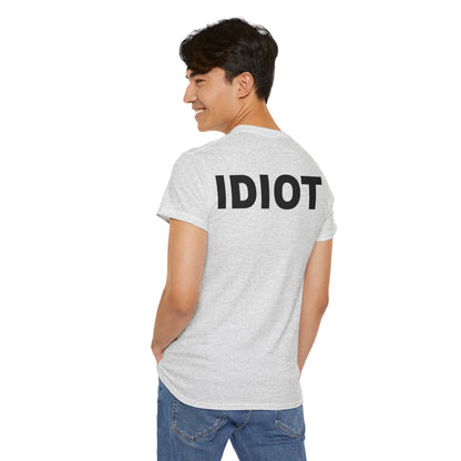 IDIOT Unisex Heavy Cotton Tee