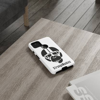 StrangeMunkey Tough Phone Case - WHITE