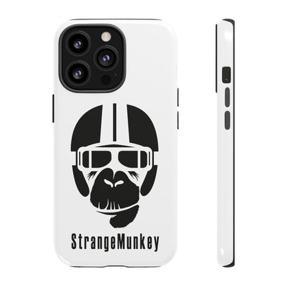 StrangeMunkey Tough Phone Case - WHITE