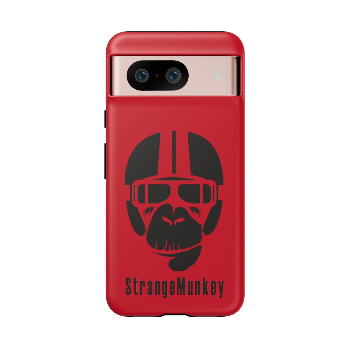 StrangeMunkey Tough Phone Case - DARK RED