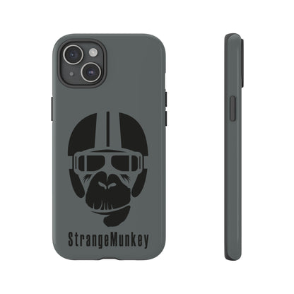 StrangeMunkey Tough Phone Case - DARK GREY