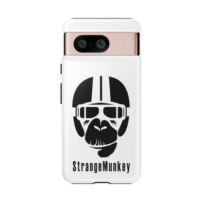 StrangeMunkey Tough Phone Case - WHITE