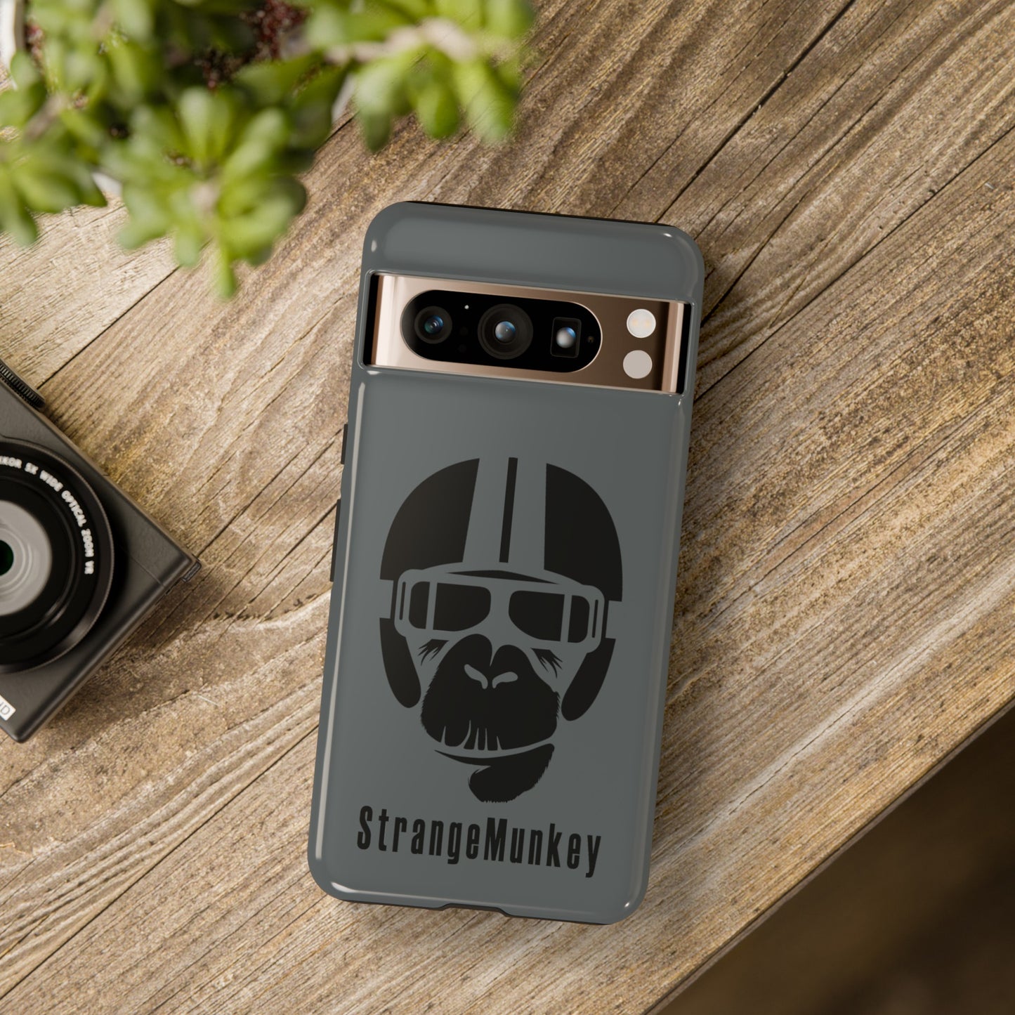 StrangeMunkey Tough Phone Case - DARK GREY