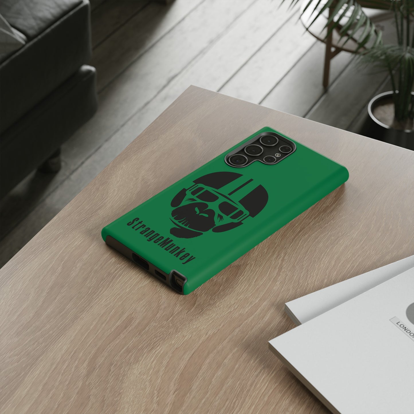 StrangeMunkey Tough Phone Case - DARK GREEN