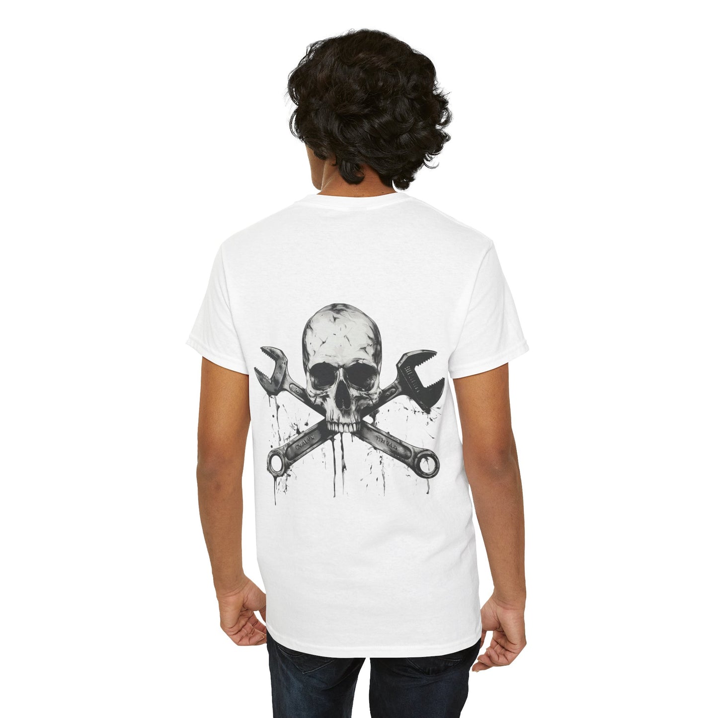 SpannerBones2 Unisex Heavy Cotton Tee