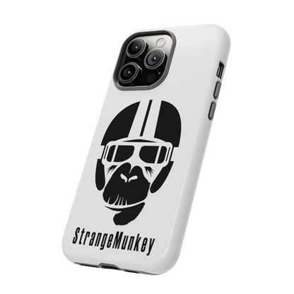 StrangeMunkey Tough Phone Case - WHITE