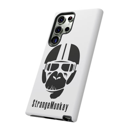 StrangeMunkey Tough Phone Case - WHITE