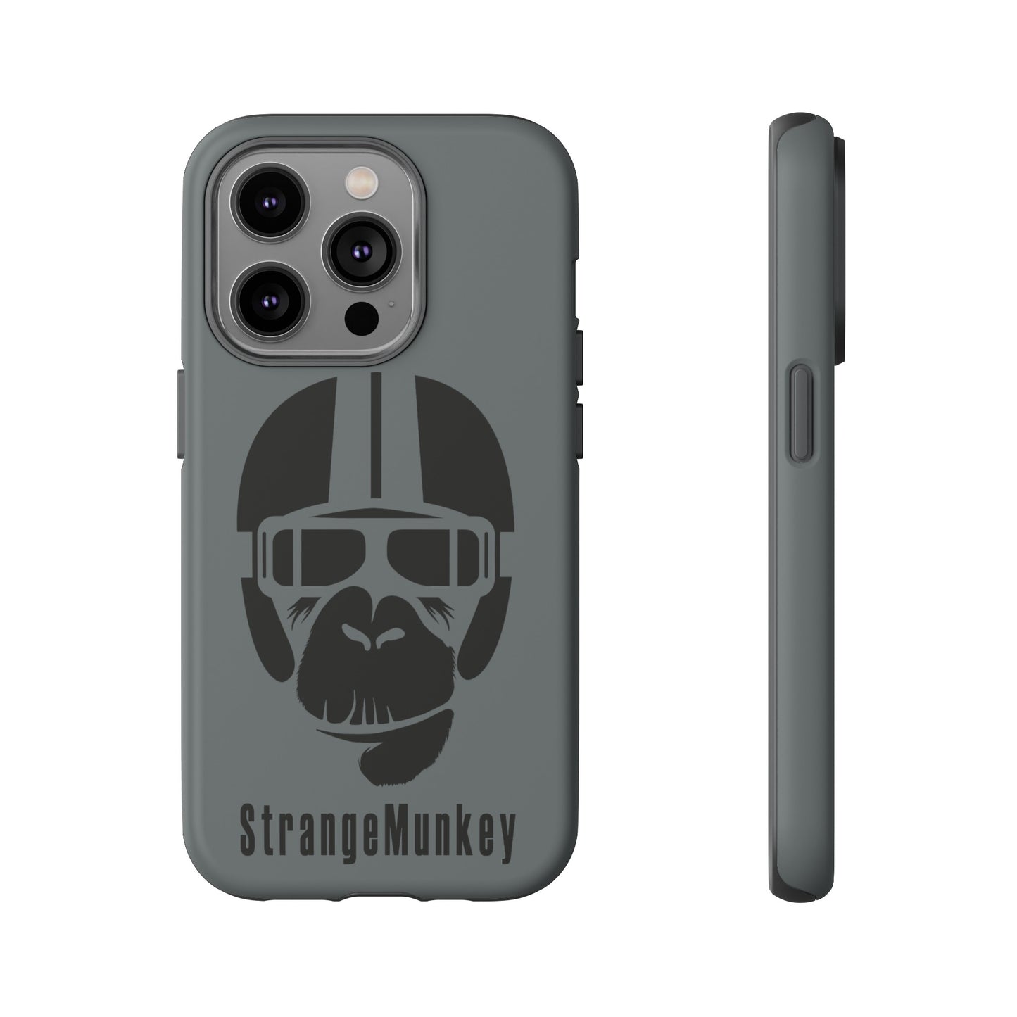 StrangeMunkey Tough Phone Case - DARK GREY