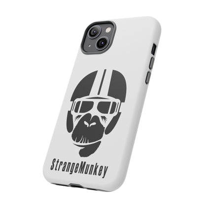 StrangeMunkey Tough Phone Case - WHITE