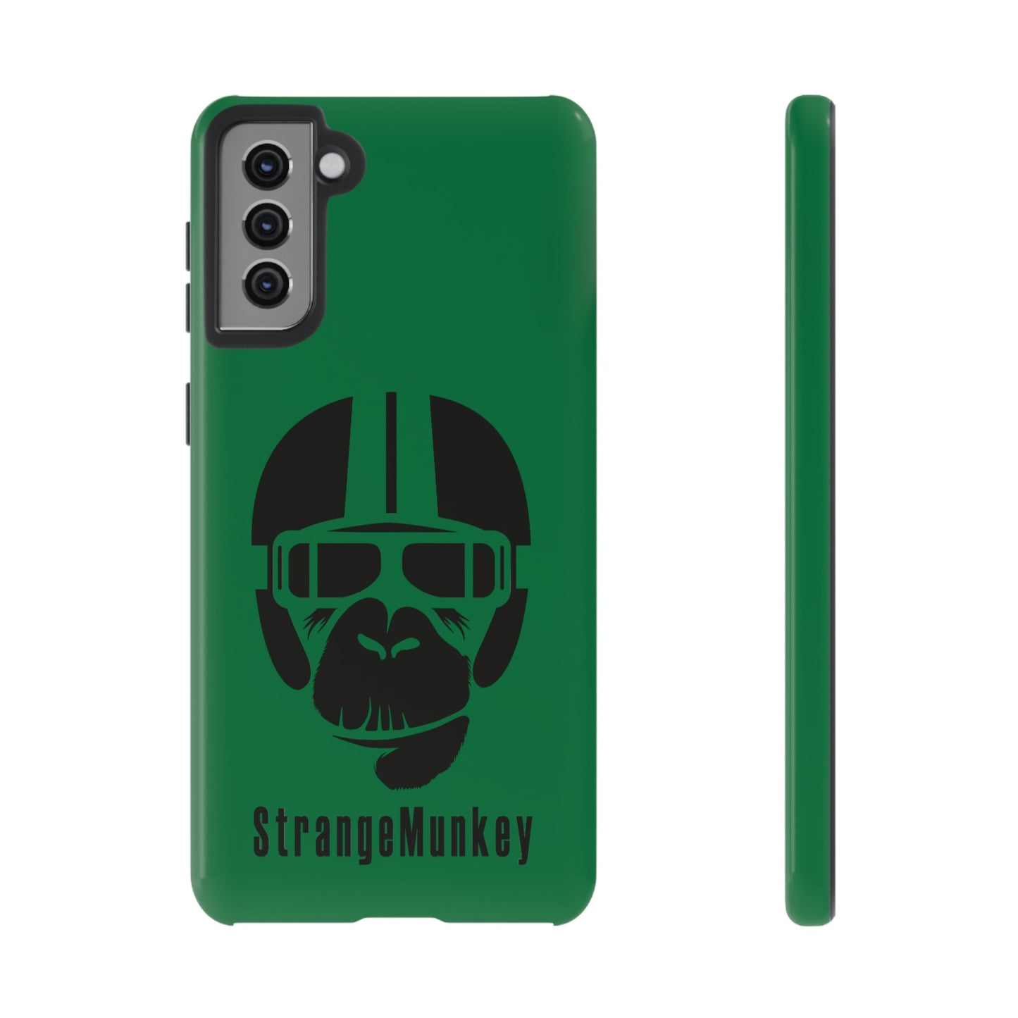 StrangeMunkey Tough Phone Case - DARK GREEN