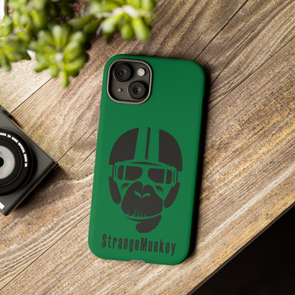 StrangeMunkey Tough Phone Case - DARK GREEN