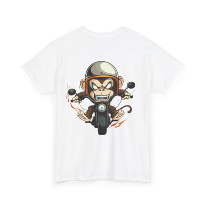 MunkeyRides5 Unisex Heavy Cotton Tee