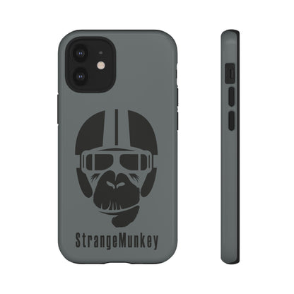 StrangeMunkey Tough Phone Case - DARK GREY