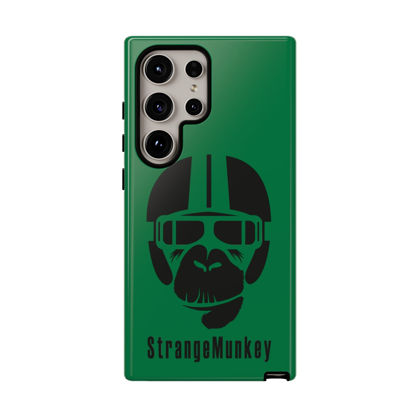 StrangeMunkey Tough Phone Case - DARK GREEN