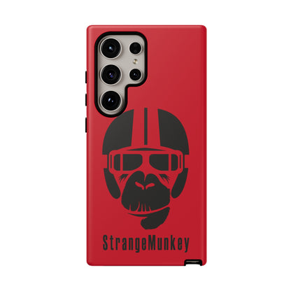 StrangeMunkey Tough Phone Case - DARK RED