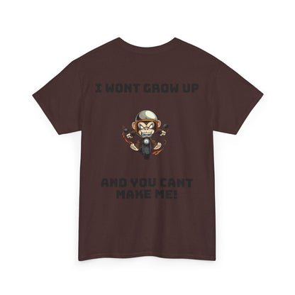 Grow Up! Unisex Heavy Cotton Tee