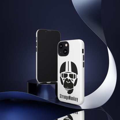 StrangeMunkey Tough Phone Case - WHITE