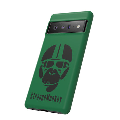 StrangeMunkey Tough Phone Case - DARK GREEN