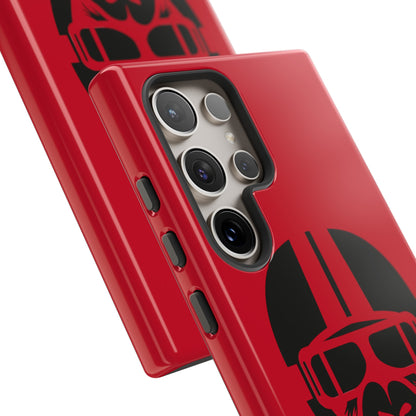 StrangeMunkey Tough Phone Case - DARK RED