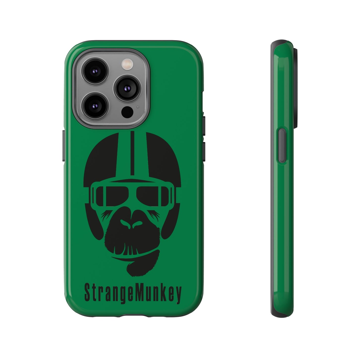 StrangeMunkey Tough Phone Case - DARK GREEN