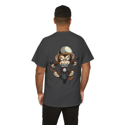 MunkeyRides5 Unisex Heavy Cotton Tee