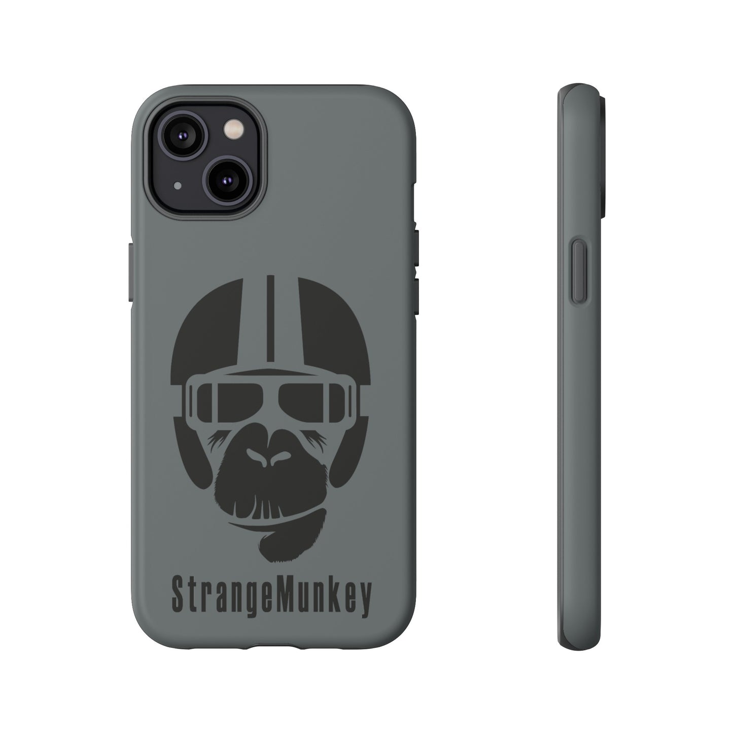 StrangeMunkey Tough Phone Case - DARK GREY