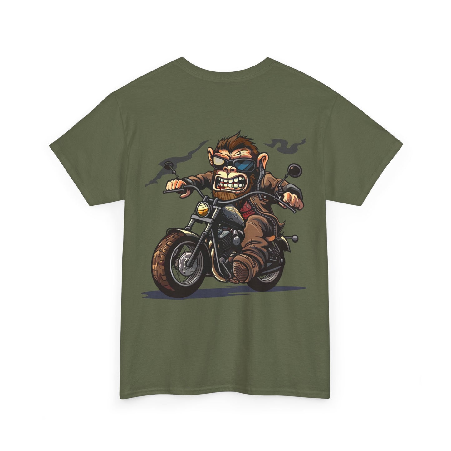 MunkeyRides3 Unisex Heavy Cotton Tee