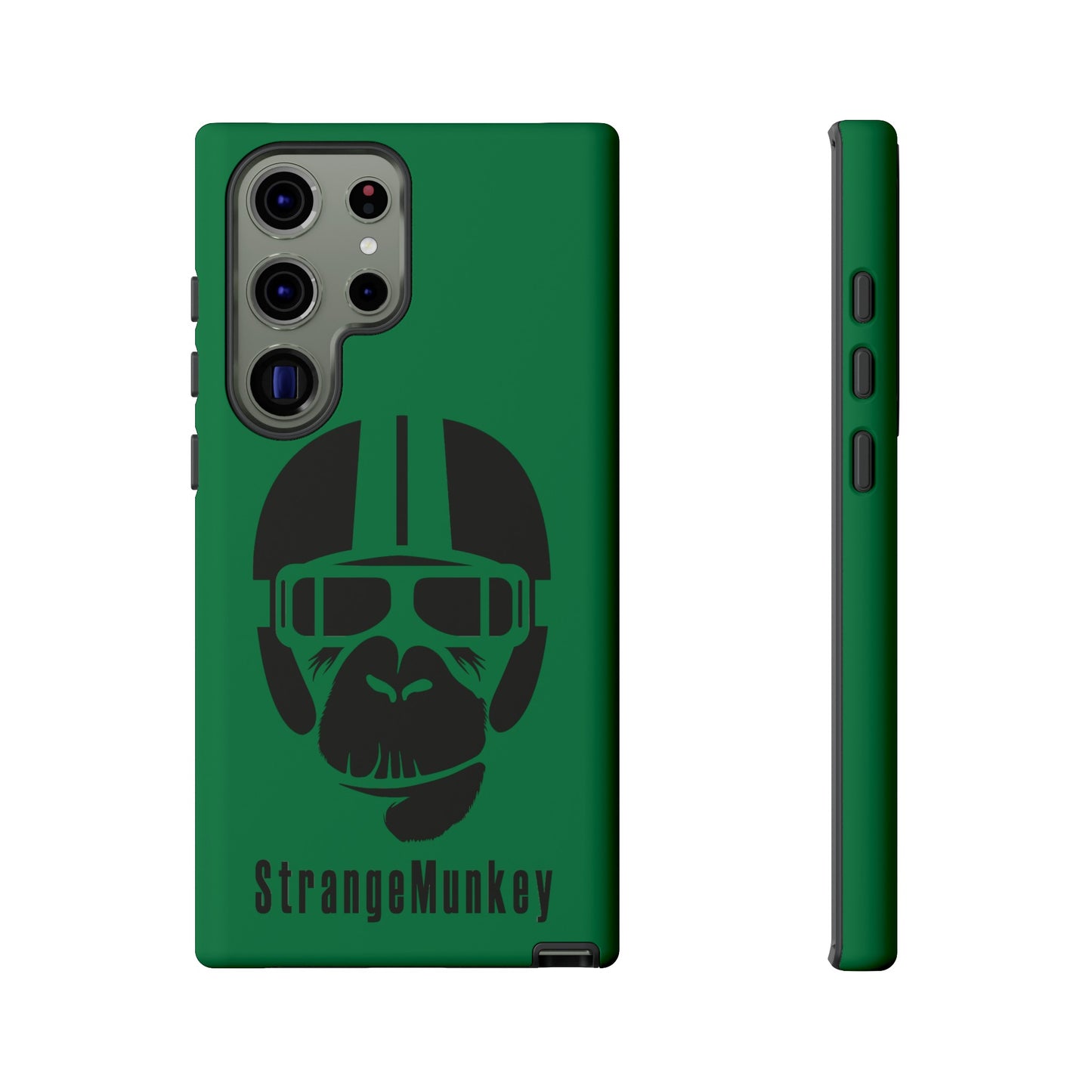 StrangeMunkey Tough Phone Case - DARK GREEN