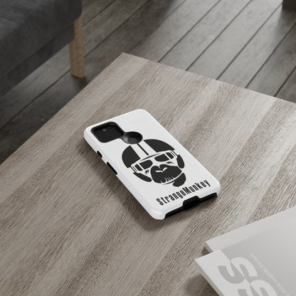 StrangeMunkey Tough Phone Case - WHITE