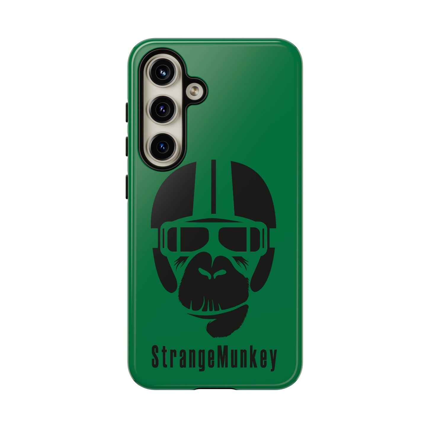 StrangeMunkey Tough Phone Case - DARK GREEN