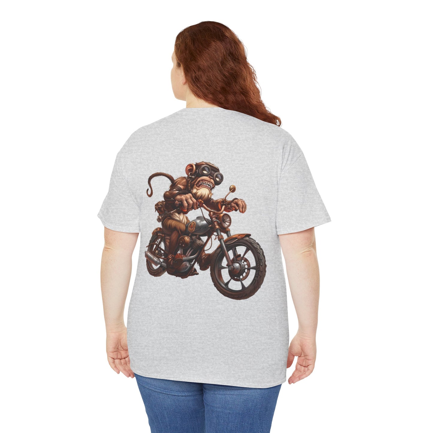 MunkeyRides9 Unisex Heavy Cotton Tee