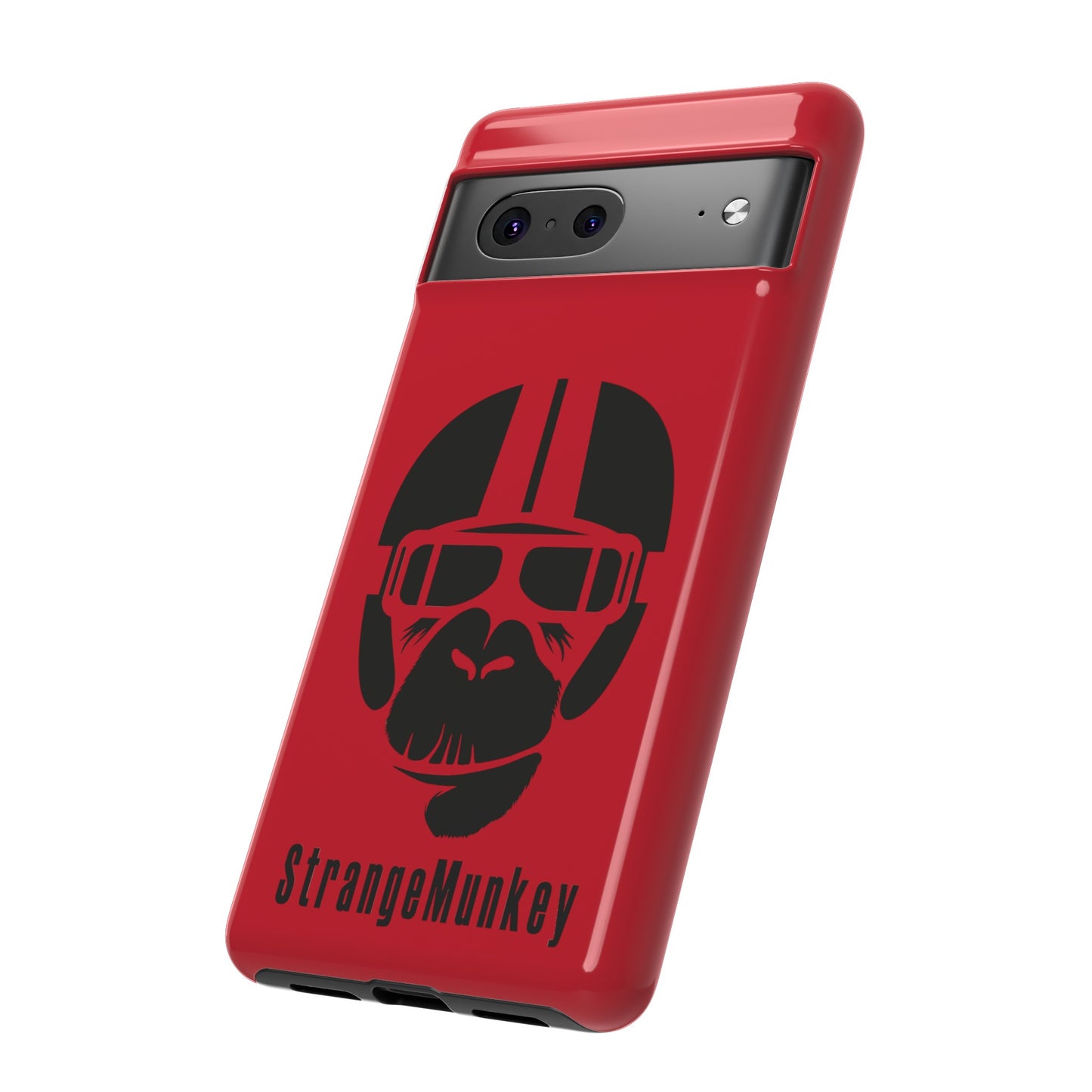 StrangeMunkey Tough Phone Case - DARK RED