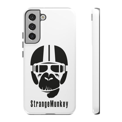 StrangeMunkey Tough Phone Case - WHITE