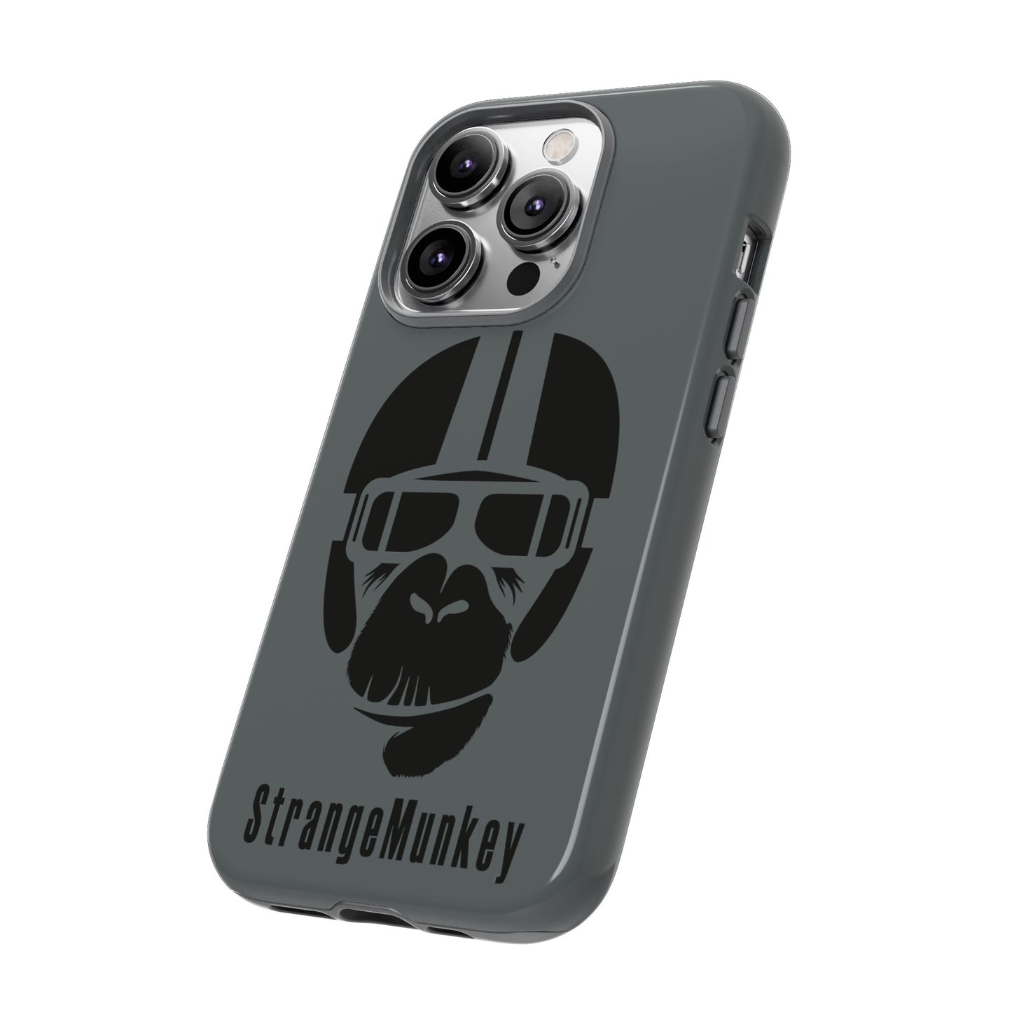 StrangeMunkey Tough Phone Case - DARK GREY