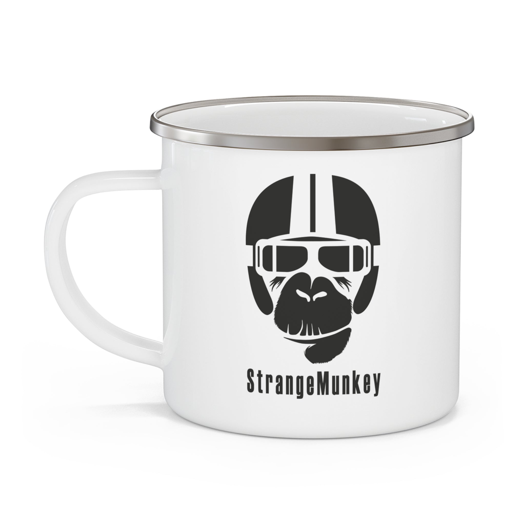 StrangeMunkey Enamel Workshop Mug