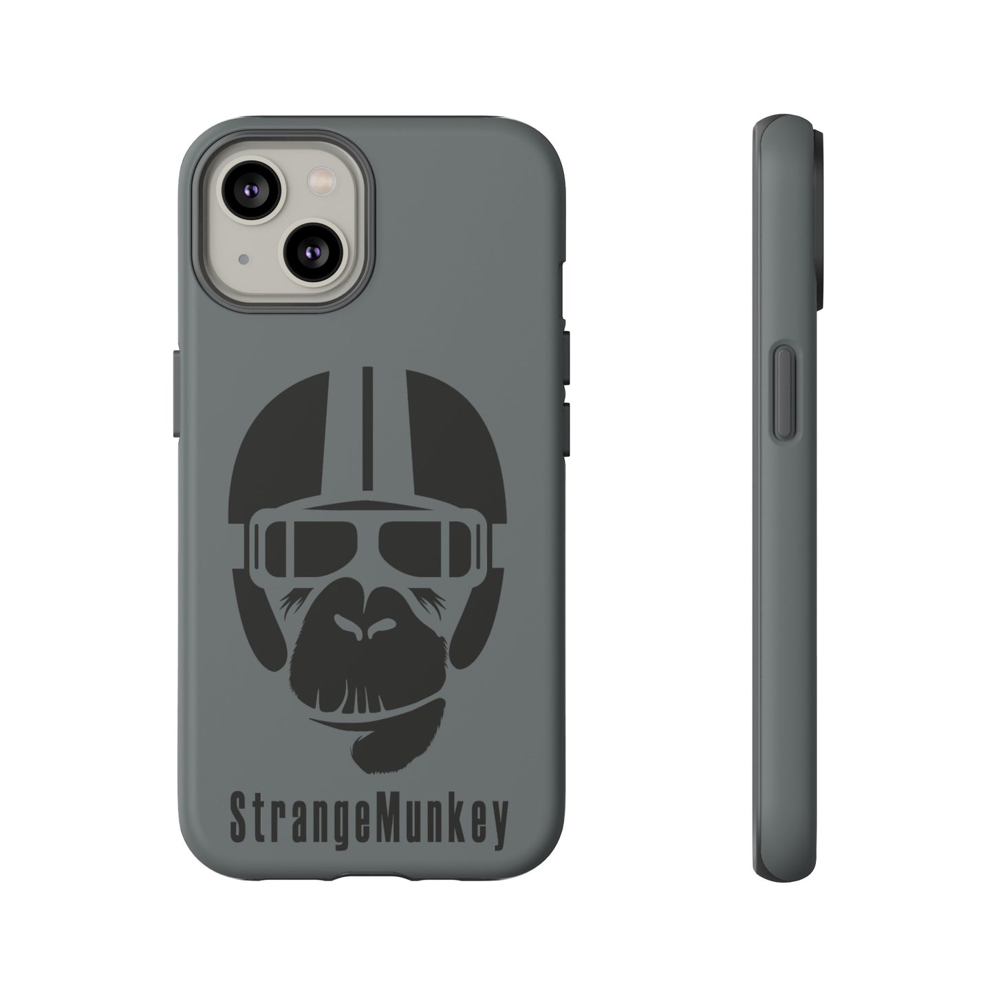 StrangeMunkey Tough Phone Case - DARK GREY