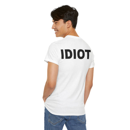 IDIOT Unisex Heavy Cotton Tee