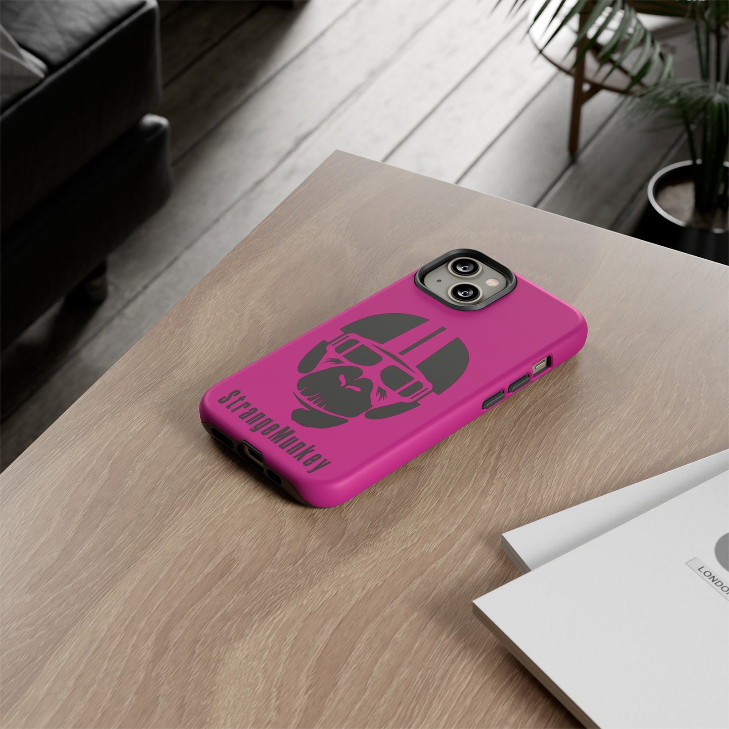 StrangeMunkey Tough Phone Case - PINK