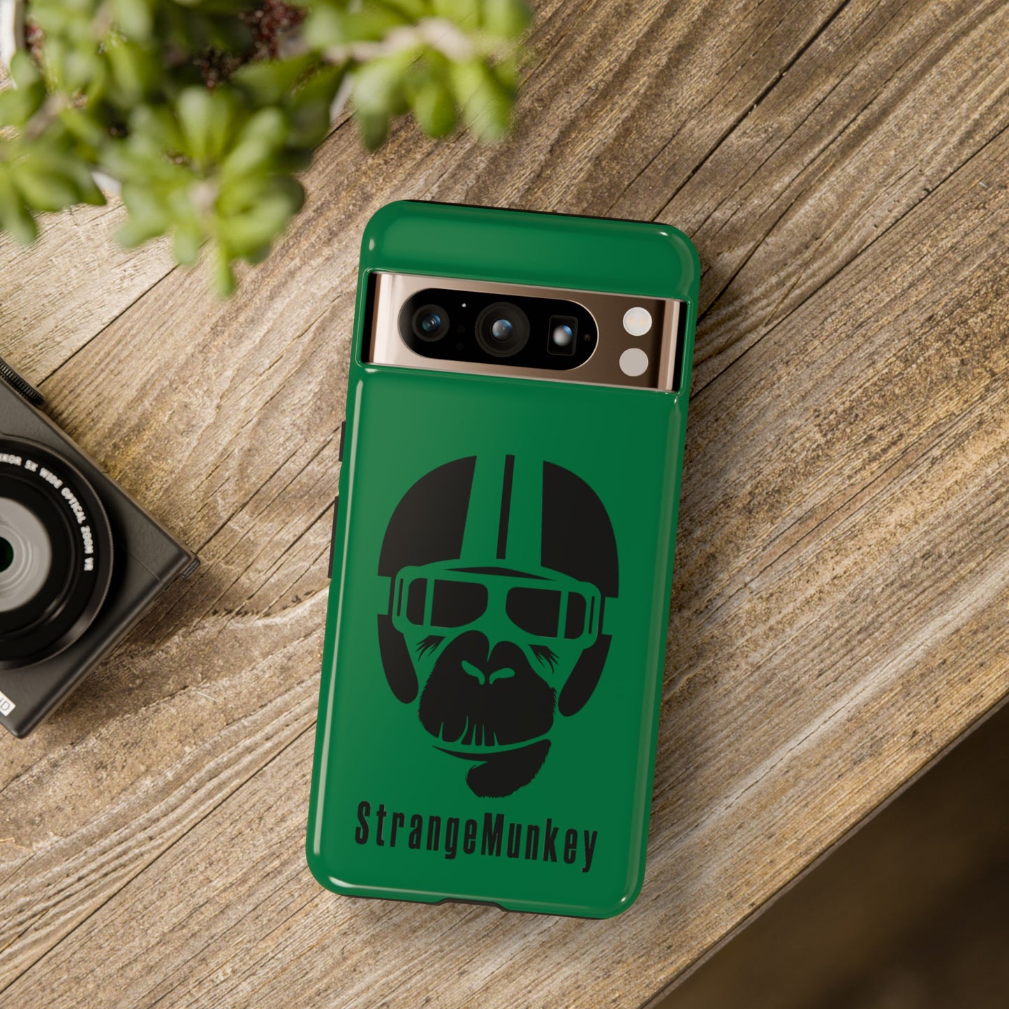 StrangeMunkey Tough Phone Case - DARK GREEN