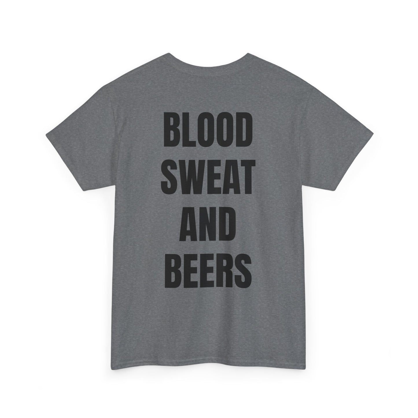 BLOOD SWEAT AND BEERS! Unisex Heavy Cotton Tee