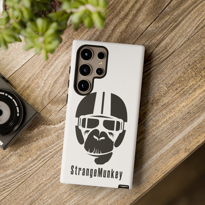 StrangeMunkey Tough Phone Case - WHITE