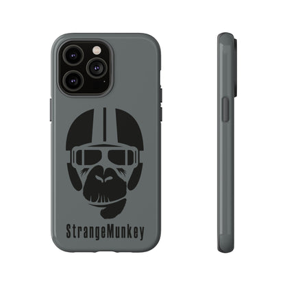 StrangeMunkey Tough Phone Case - DARK GREY