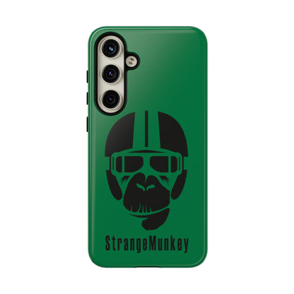 StrangeMunkey Tough Phone Case - DARK GREEN