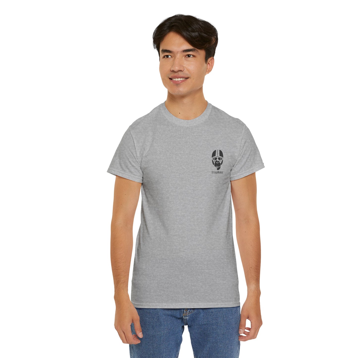 StrangeMunkey Simple Unisex Heavy Cotton Tee