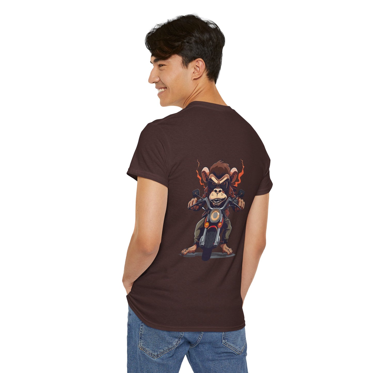 MunkeyRides7 Unisex Heavy Cotton Tee